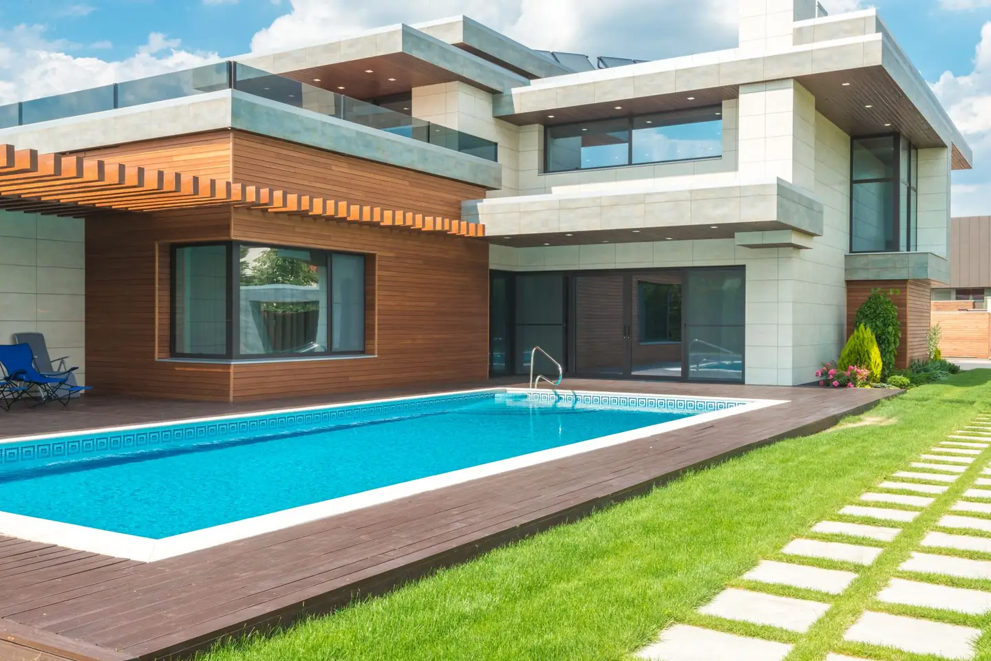 Swimming pool built in Bellbird Heights, NSW